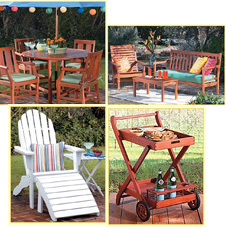 Furniture sold by Cost Plus World Market is made of nyatoh, balau and other woods from endangered forests.